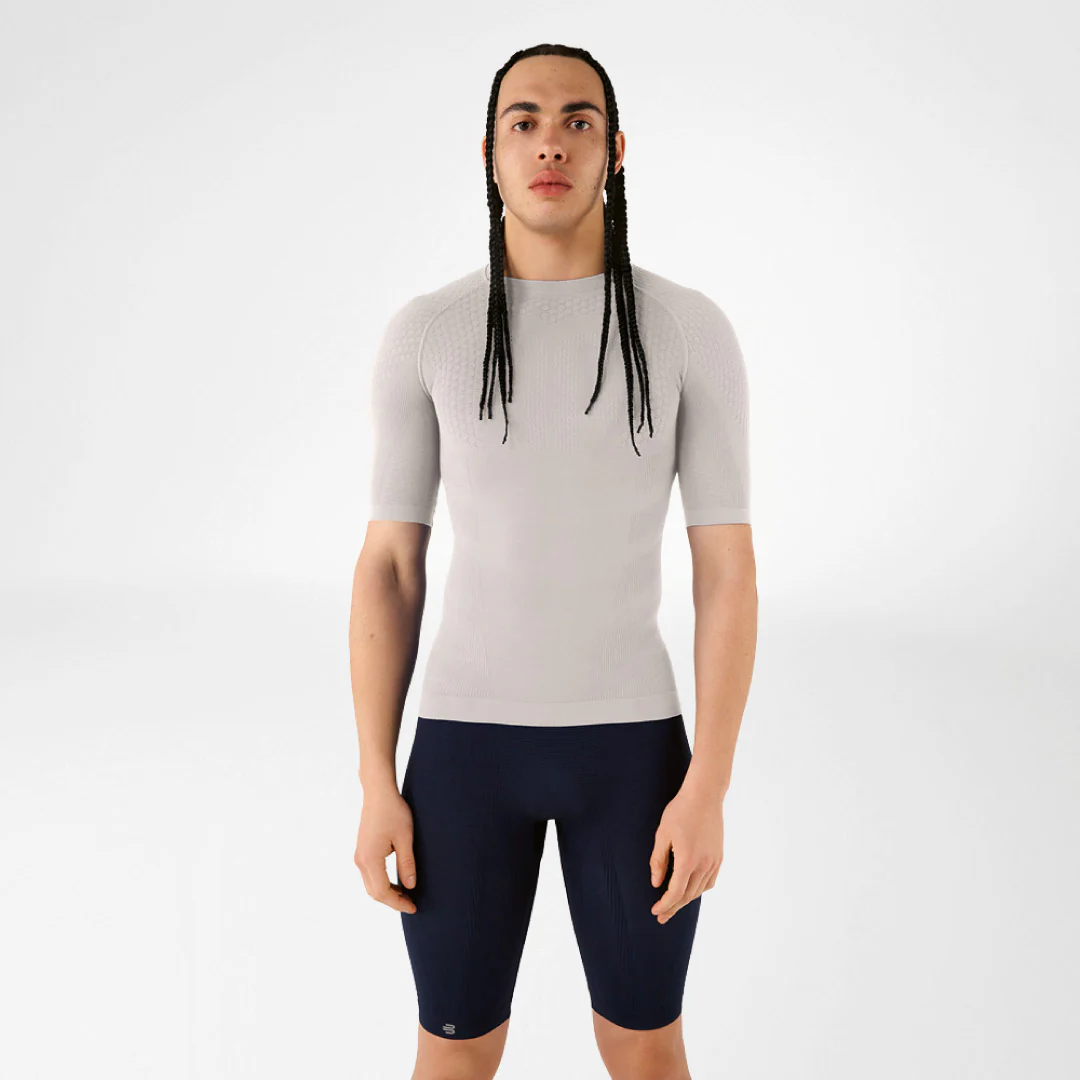 bfsports-sports-compression-shirt-short-men-silvergrey-20731-1000x1000-grey_1400x@2x Sports Compression Shirt Short Sleeve - Men - Image 1